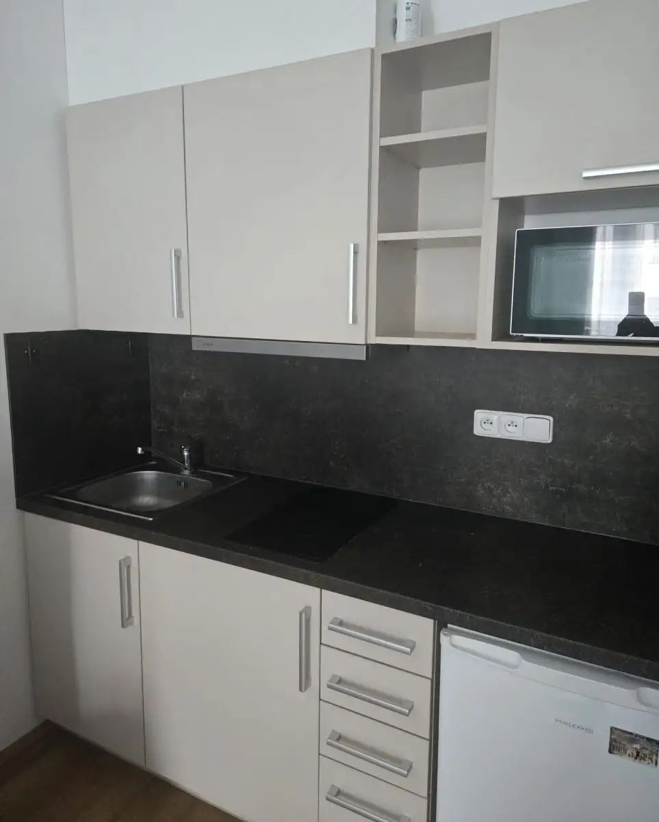 Pronájem bytu 1+kk 28 m² se skladem a balkonem, Praha - Střížkov