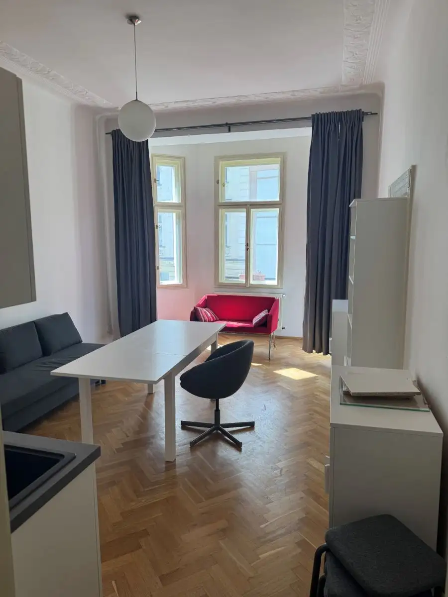 Pronájem bytu 2+kk 49 m², Na Zderaze, Praha 2 (Nové Město)