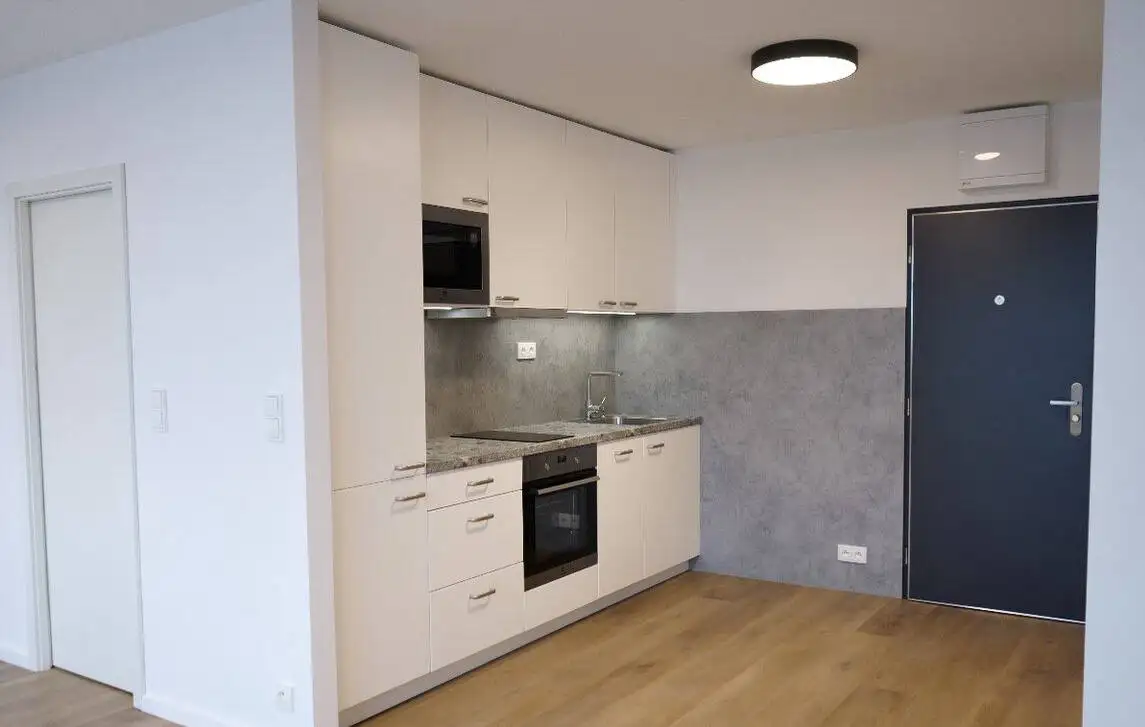 Pronájem bytu 1+kk 33 m² s lodžií 6,6 m², Praha 4 Krč, klimatizace