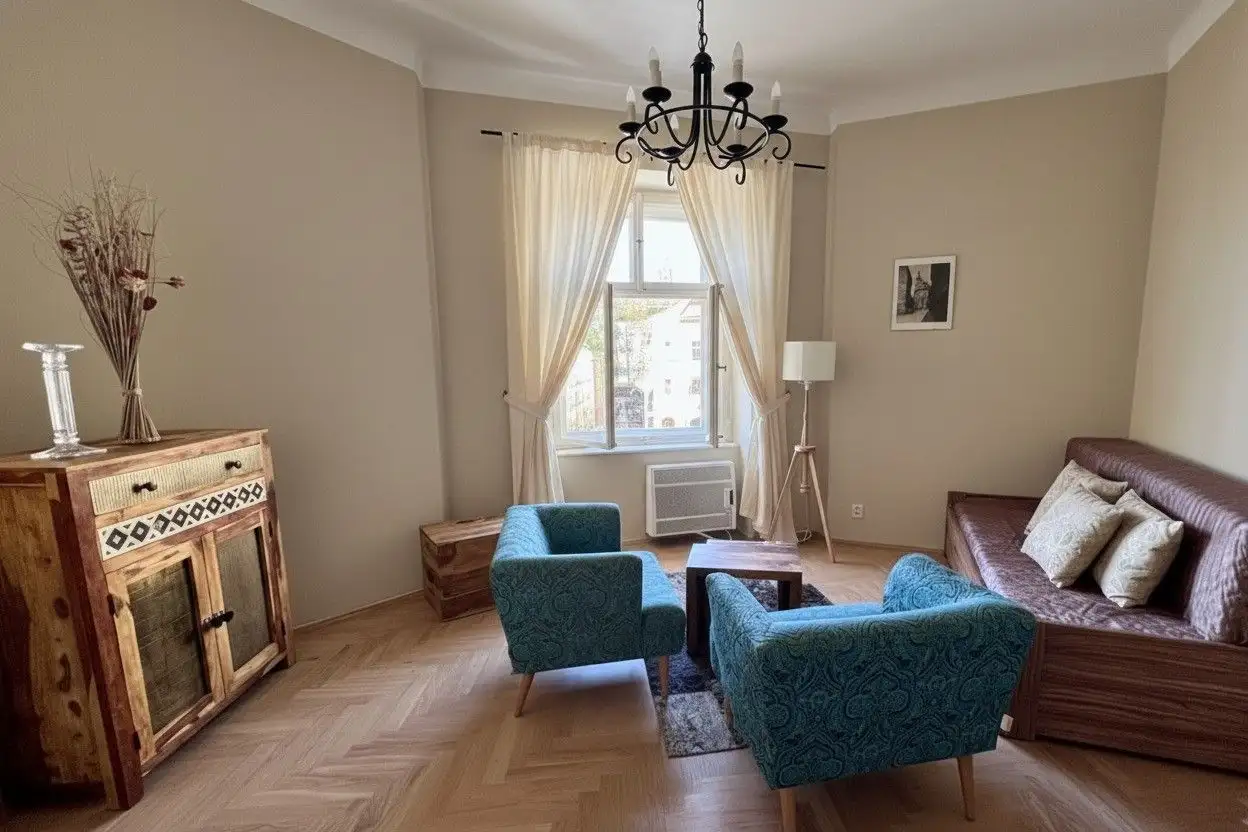 Pronájem bytu 2+1 45 m² po rekonstrukci, plně vybavený, Praha 3 – Žižkov